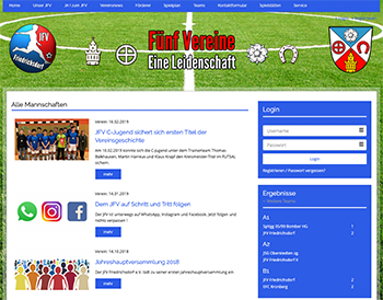 Homepage JFV Friedrichsdorf