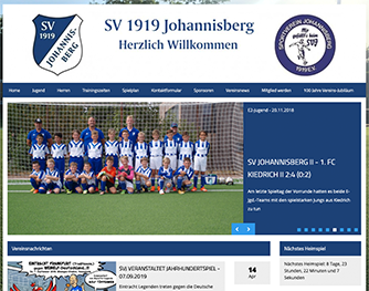 Homepage SV 1919 Johannisberg