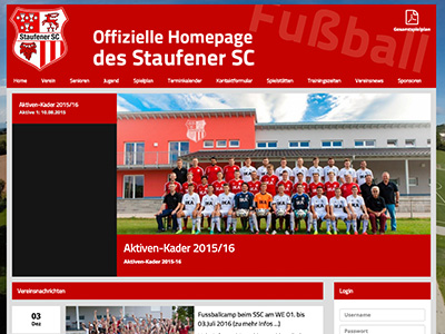 Homepage Staufener SC